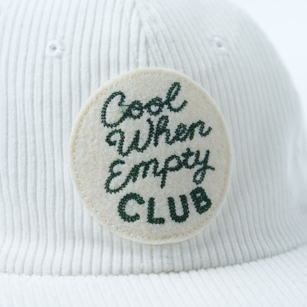 Corduroy Cool When Empty Club Hat